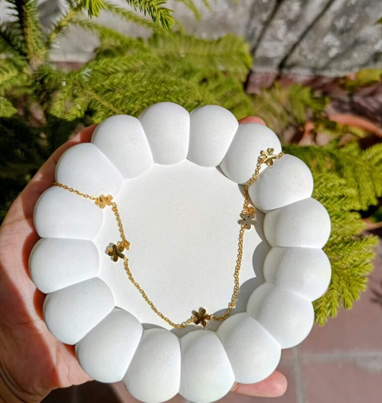 Golden Orbit Necklace