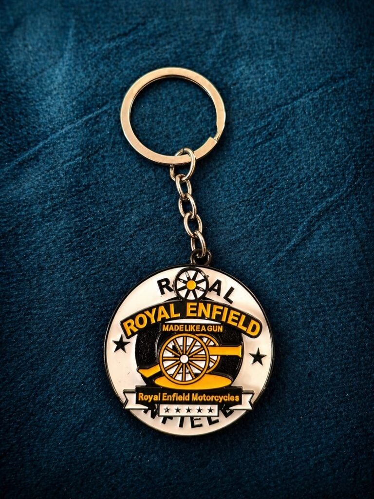 Royal Enfield Rotating Metal Key Chain