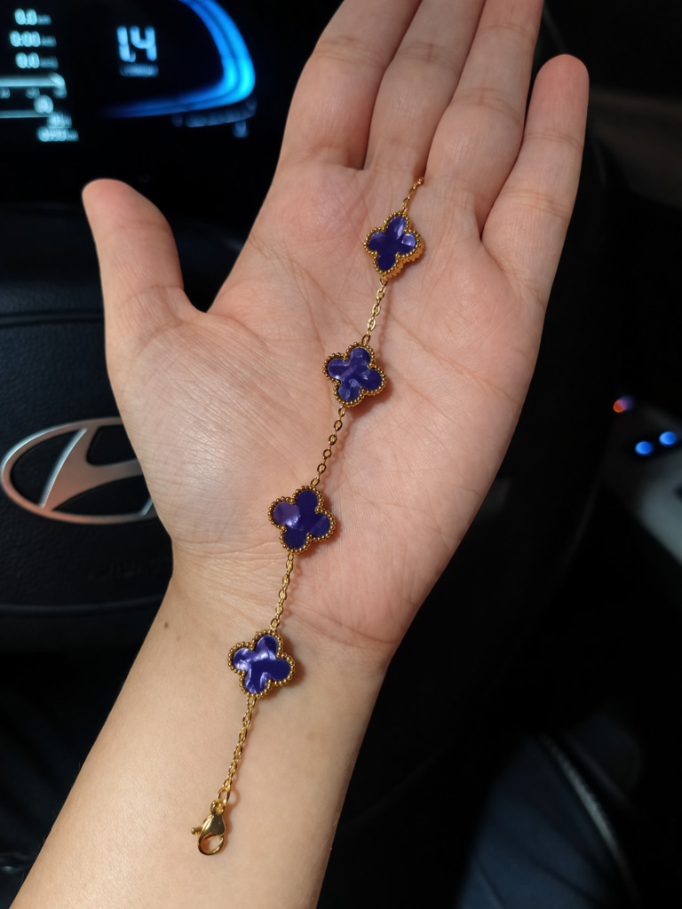Purple Glossy Bracelet