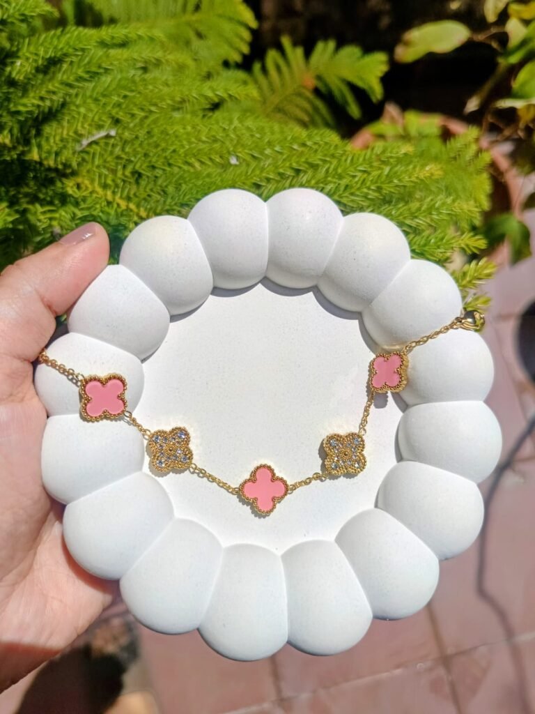 Pink Stone Bracelet